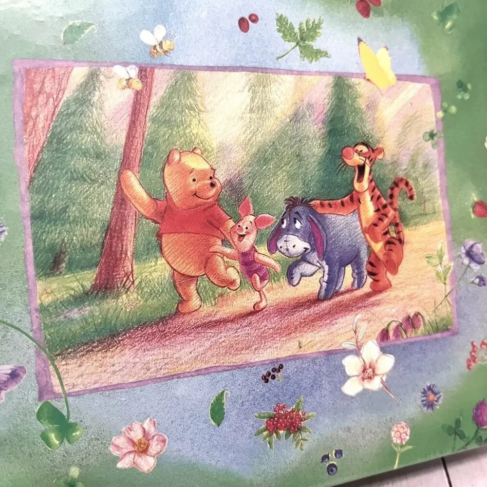 Disney Winnie The Pooh Stationary Gift Box with Envelopes Stickers Pencil Sealed